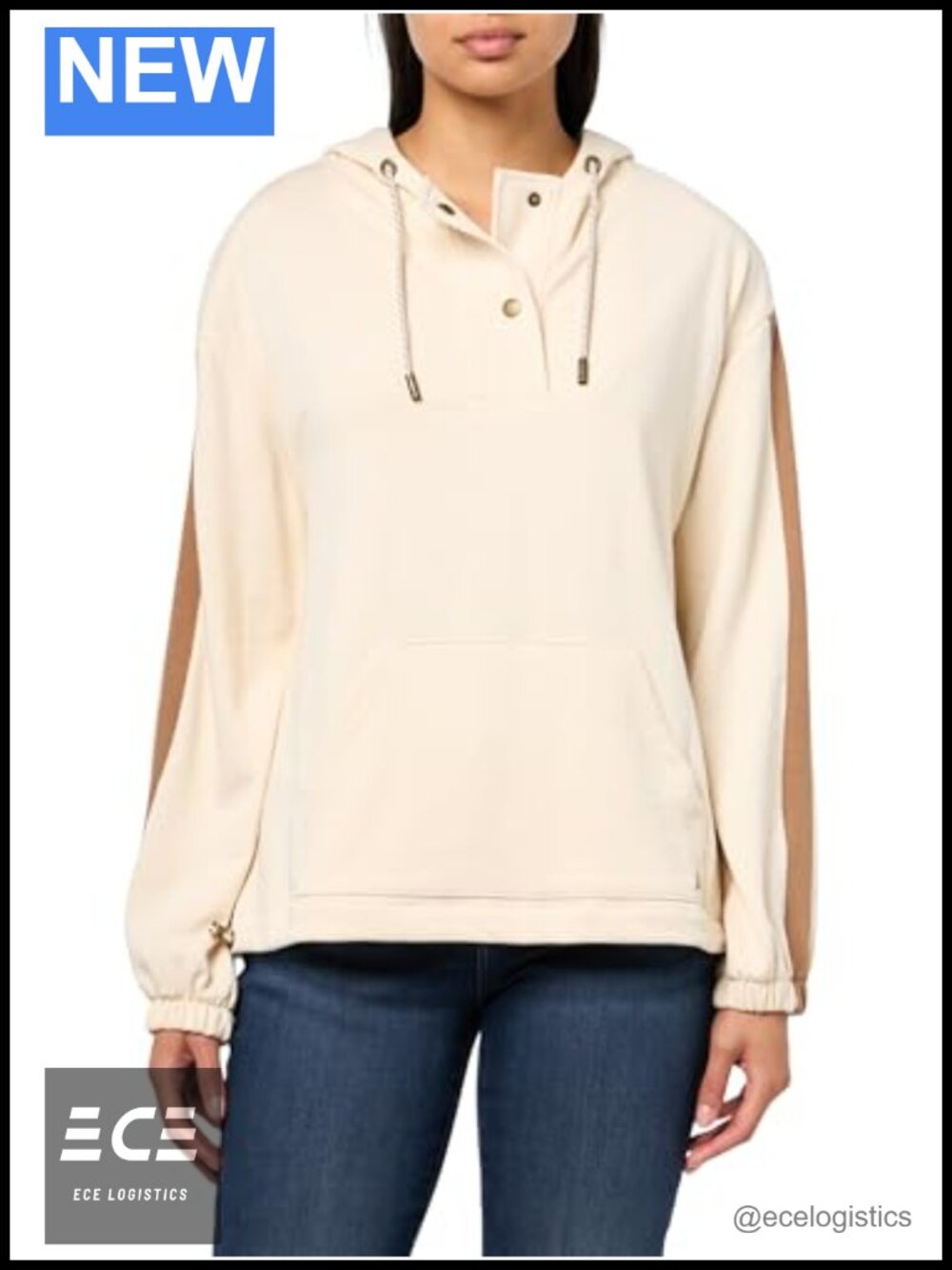 Nautica Sailor Hoodie Pullover Sweatshirt Regular Fit Long Sleeve
